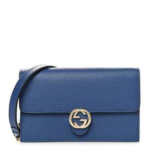 Gucci Dollar Calfskin Interlocking G #258339G75B